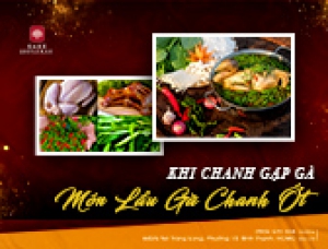 KHI CHANH GẶP GÀ: MÓN LẨU GÀ NẤU CHANH ỚT TẠI CÂY SAKE